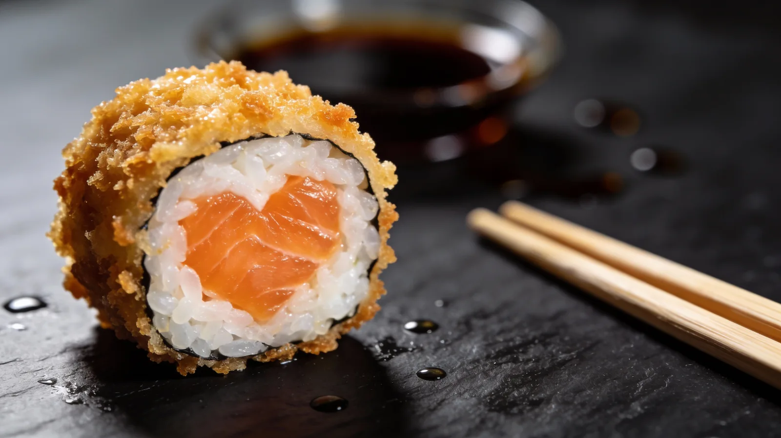 Variedad de sushi y platos Tsuki